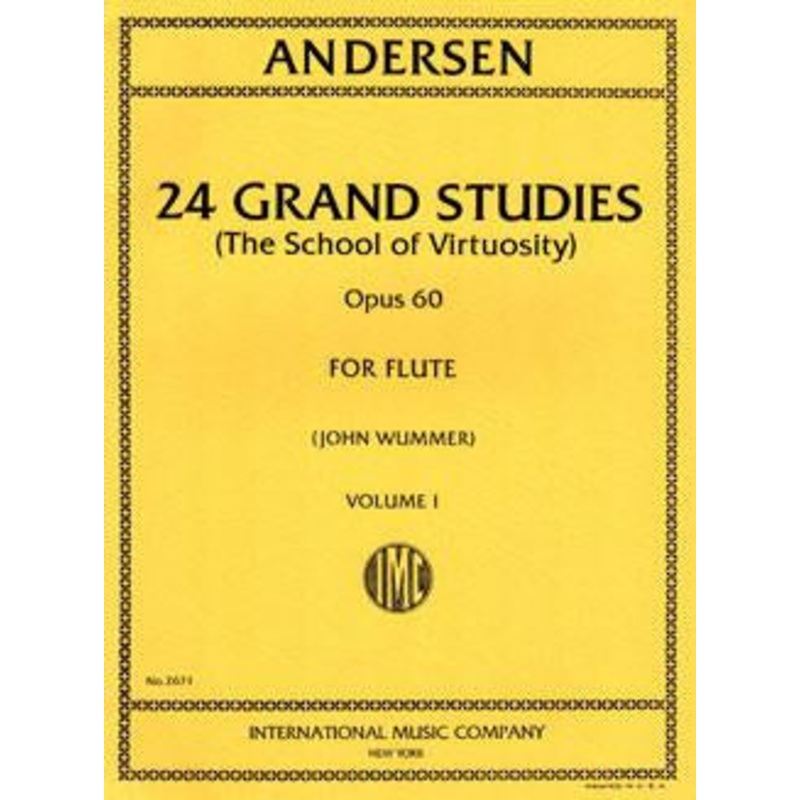 24 Grand Studies, Opus 60: Volume II The School of Virtuosity (Studies and Etudes)