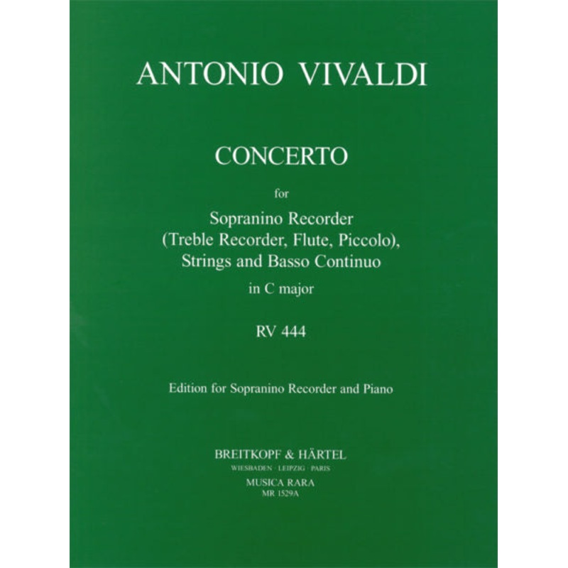 Concerto in C major, RV 444 (Flute and Piano)