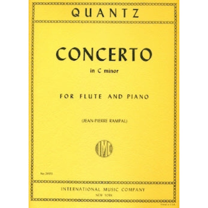 Concerto in C minor (Flute and Piano)