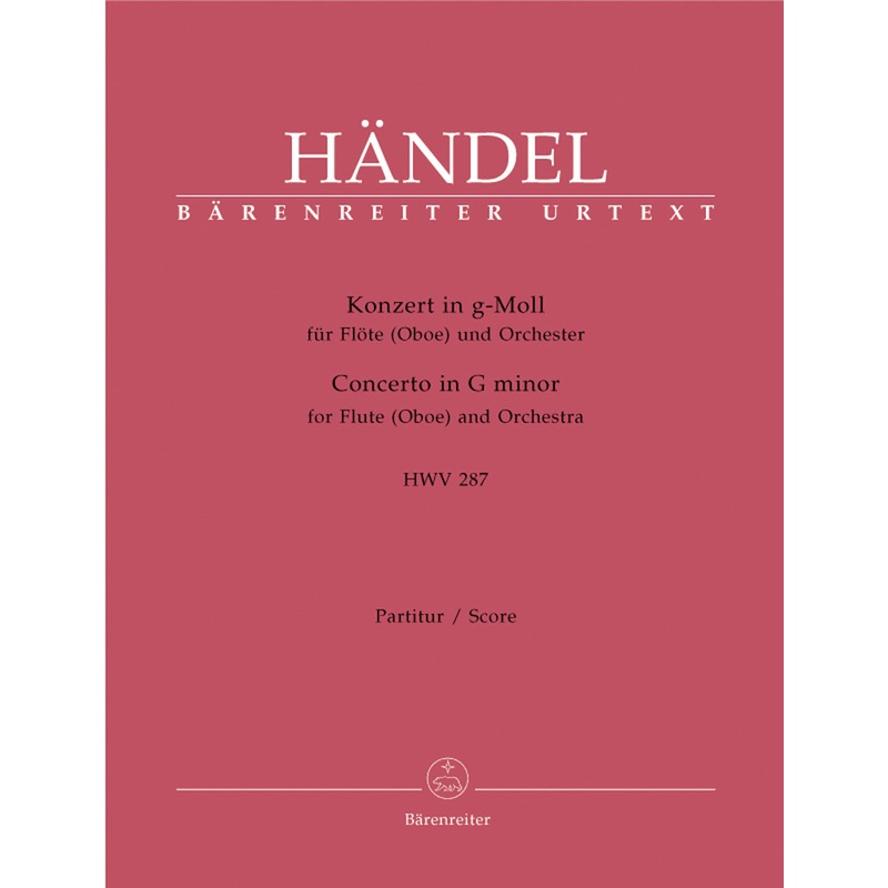 Concerto in g minor, HWV 287 (Full Score)
