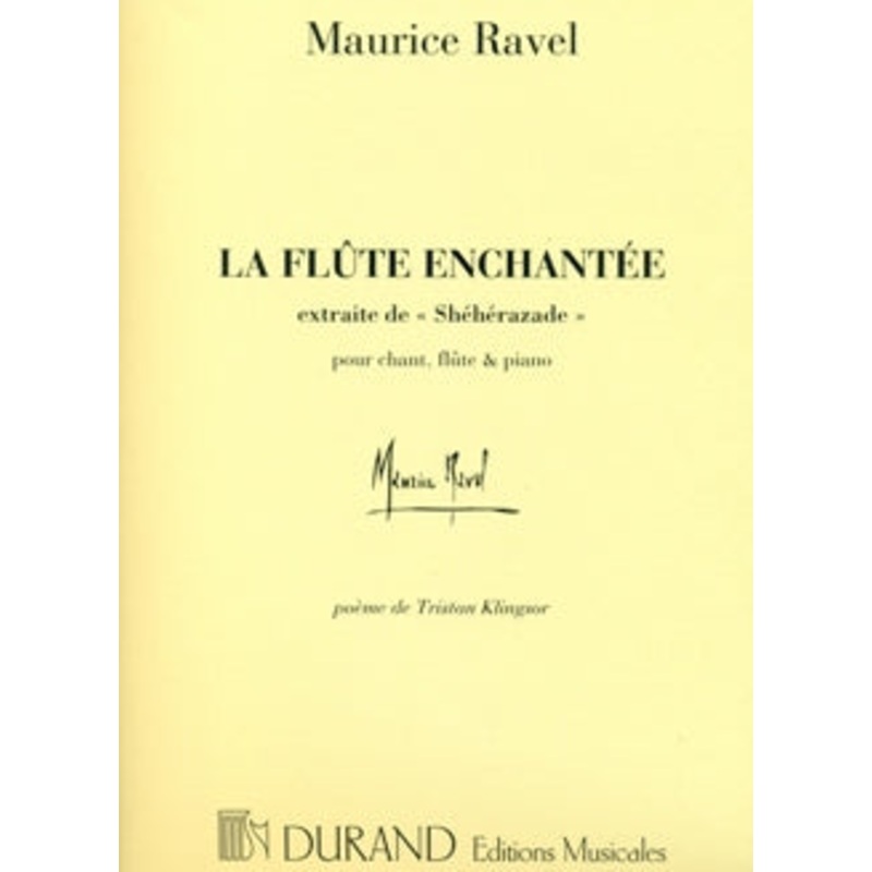La Flte enchante (from Shhrazade) (flute, voice, piano)