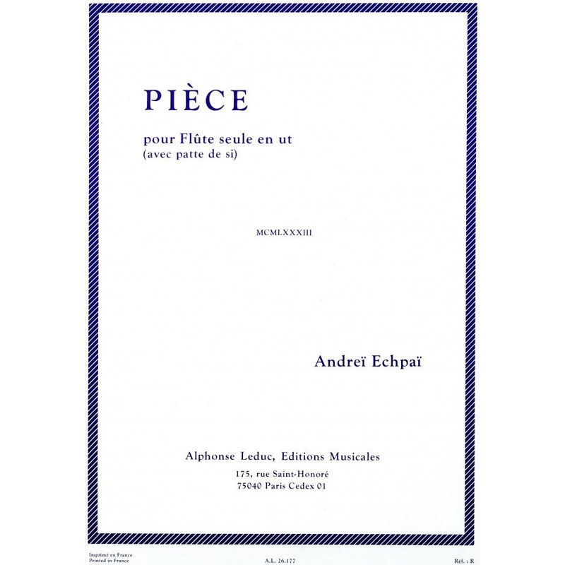 Pice (Flute Alone)