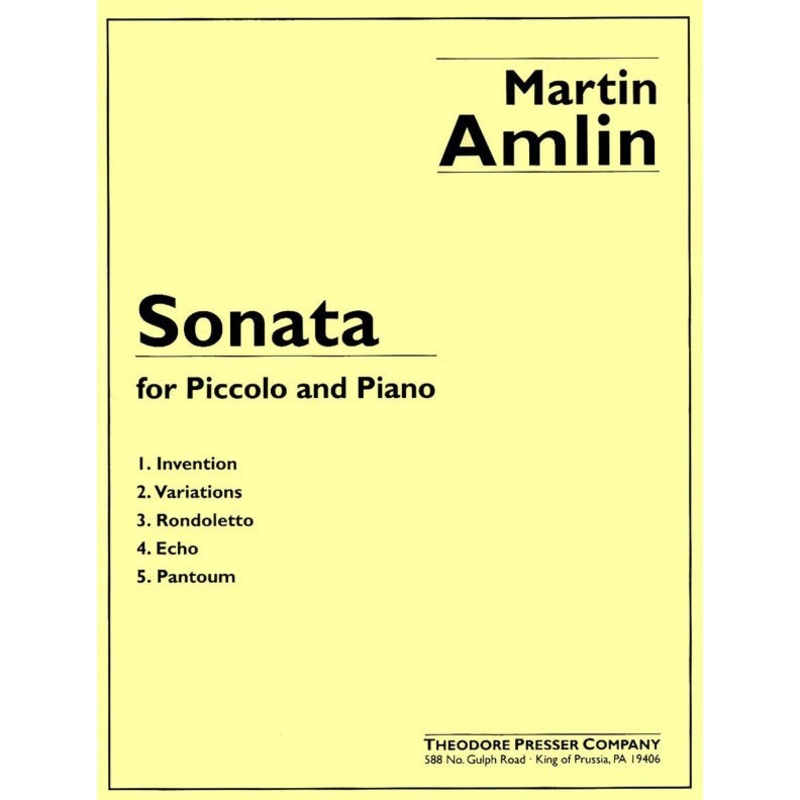 Sonata (Piccolo and Piano)
