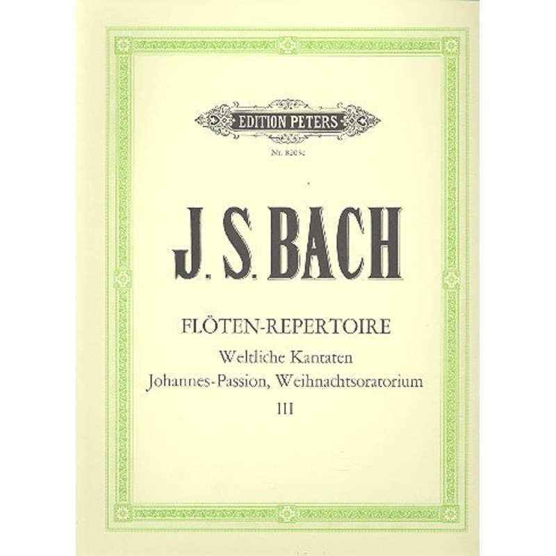 The Flute Repertoire Vol. 3 (Flute Alone)