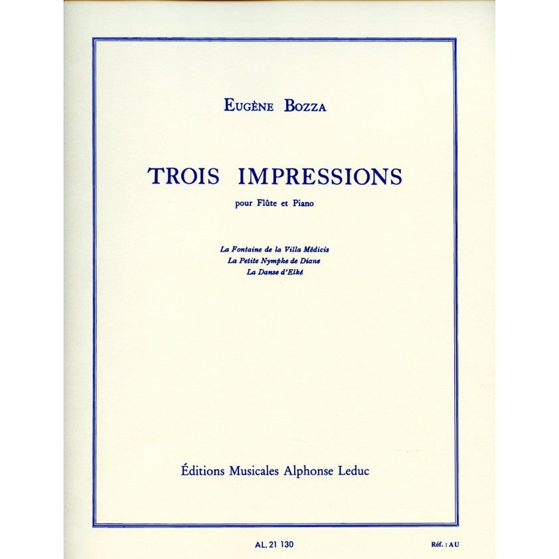 3 Impressions (Flute and Piano)