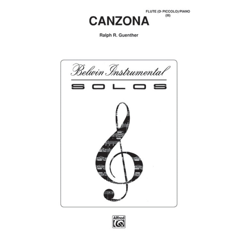 Canzona (Flute/Db Piccolo and Piano)