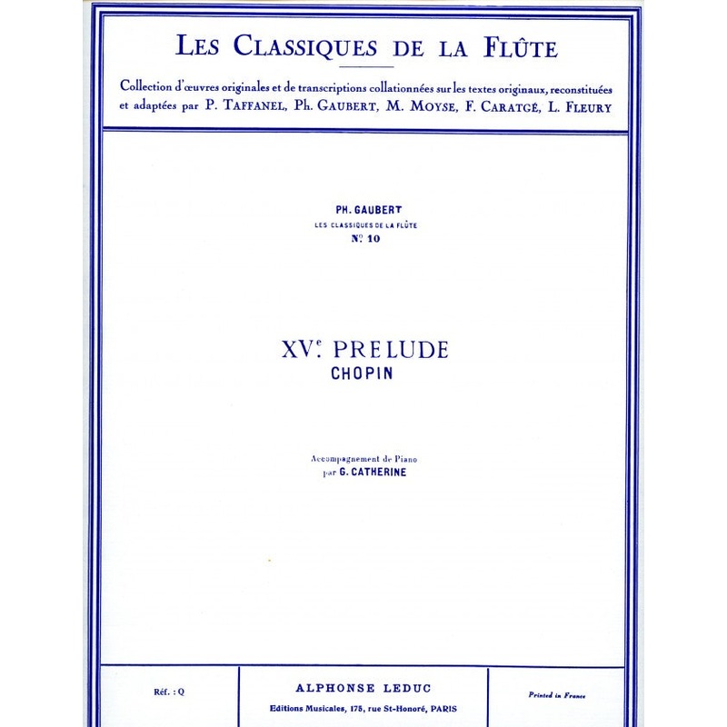 Chopin: Nocturne Op.15, No.28 in D-Flat Major (Flute and Piano)