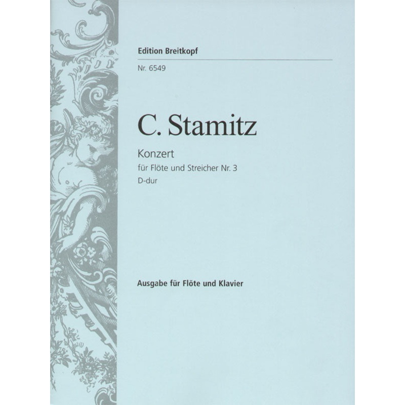 Flute Concerto No. 3 in D major (Full Score)
