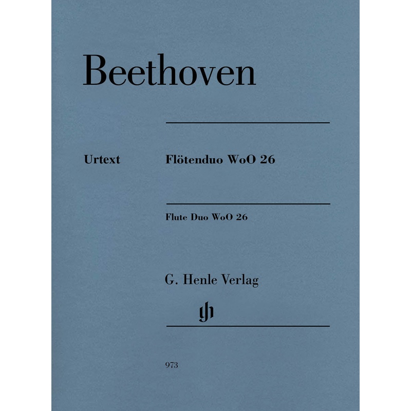 Flute Duo, WoO. 26