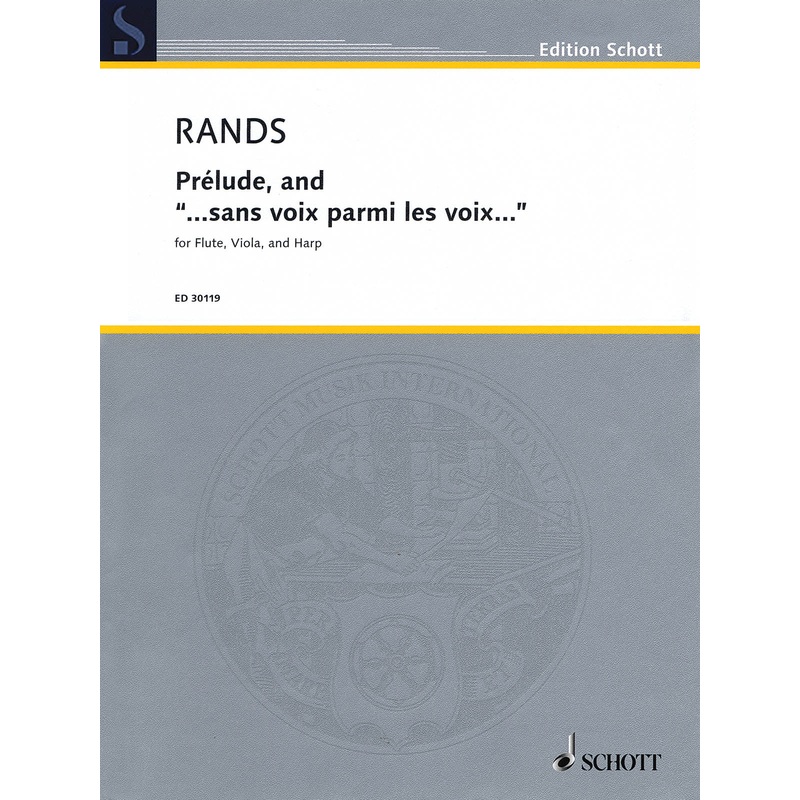 Prlude, and …sans voix parmi les voix… (Flute, Viola and Harp)
