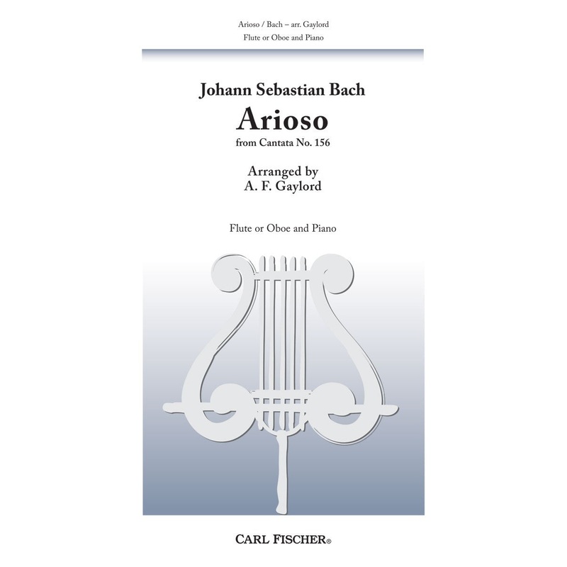 Arioso from ‘Cantata No. 156BWV 1056 (Flute and Piano)