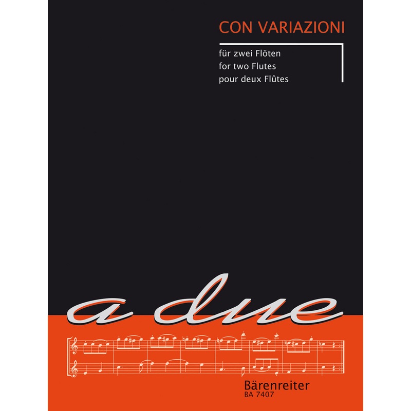Con Variazioni (Two Flutes)