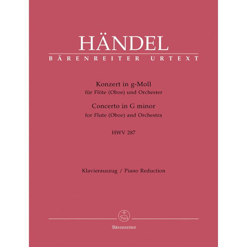 Concerto in g minor, HWV 287 (Flute and Piano)