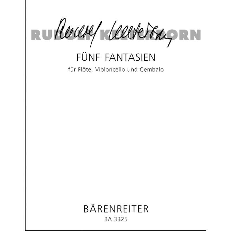 Five Fantasies (Flute, Cello, Piano)