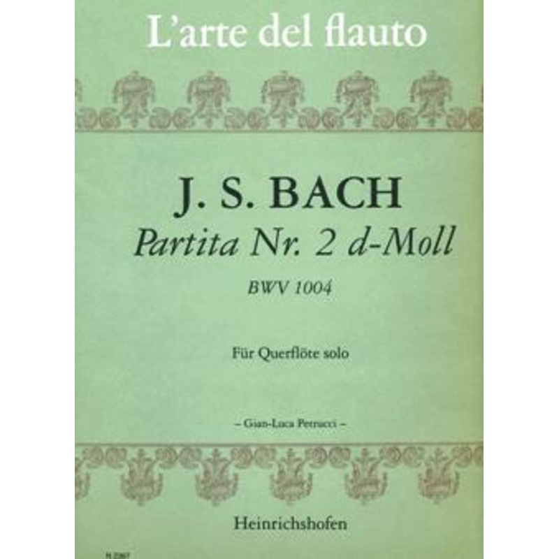 Partita No. 2 in D Minor, BWV1004 (Flute Alone)