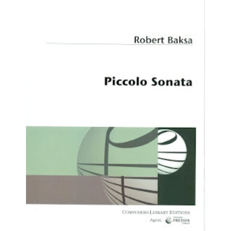 Piccolo Sonata (Piccolo and Piano)