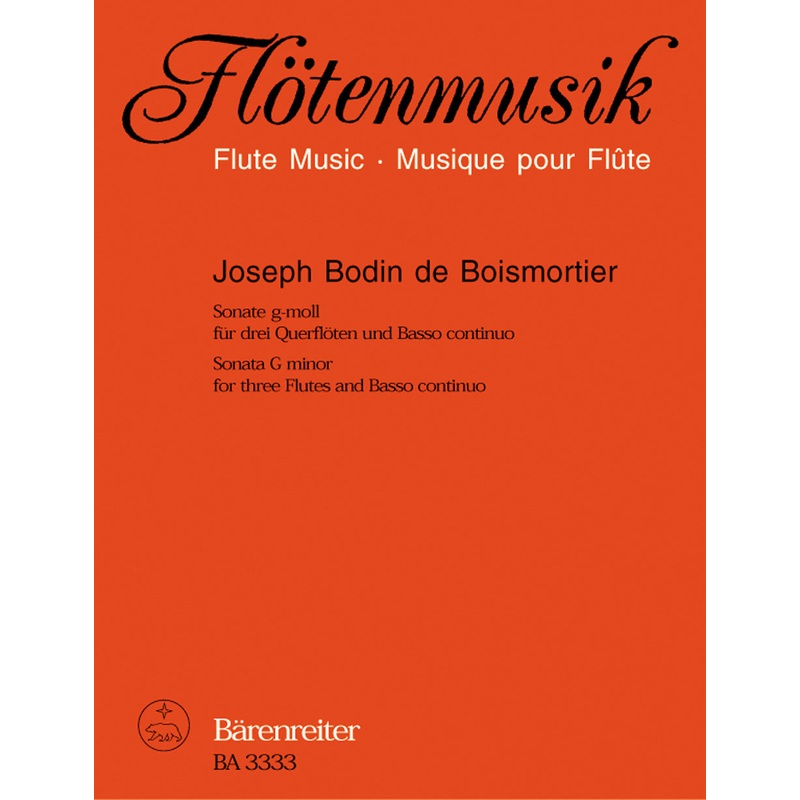 Sonata in G minor op. 34/1 (Three Flutes)