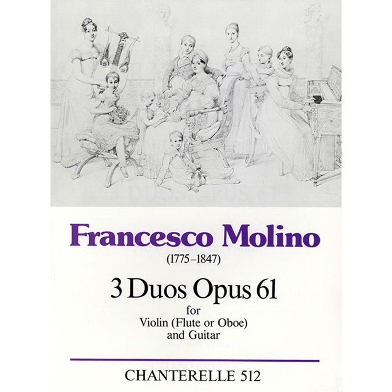 3 Duos op. 61 (Flute and Guitar)