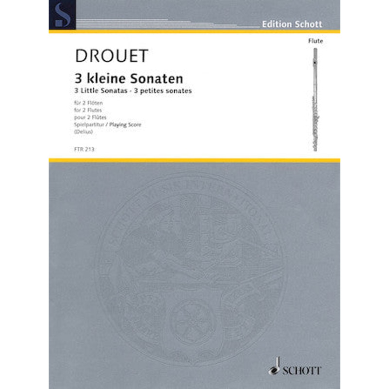 3 Little Sonatas (2 flutes)
