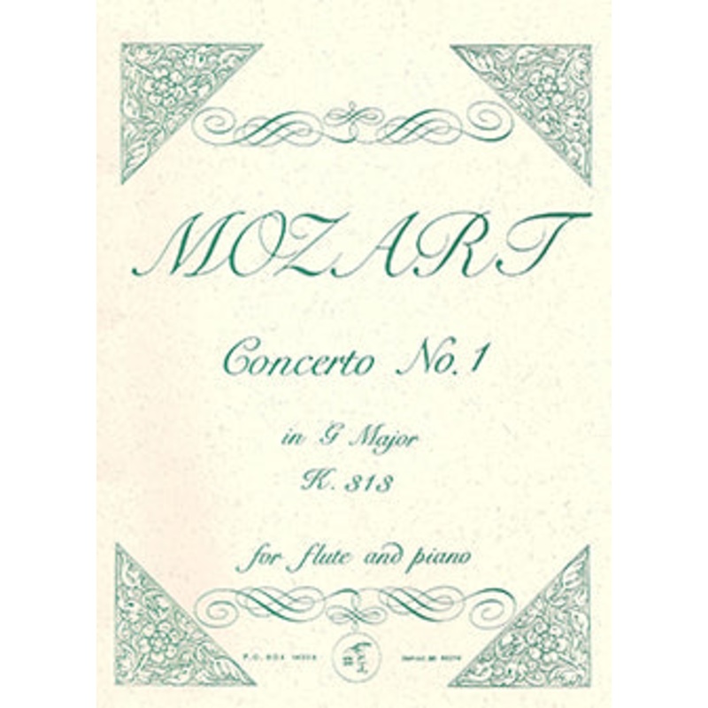 Concerto No. 1 in G Major (Flute and Piano)
