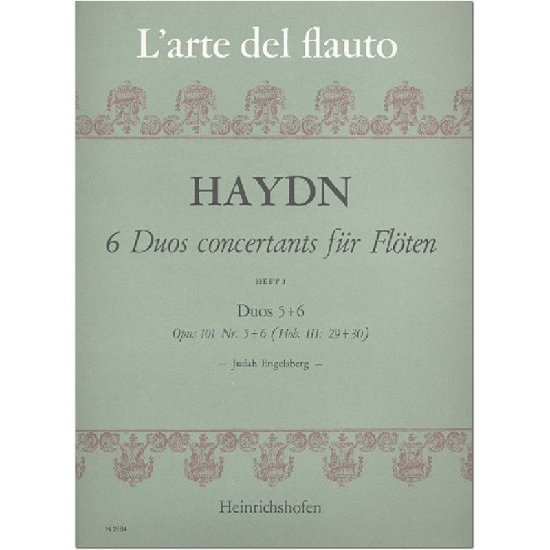 Duos Concertants (6) Op. 101 Vol. 3: Nos. 5 & 6 (Two Flutes)
