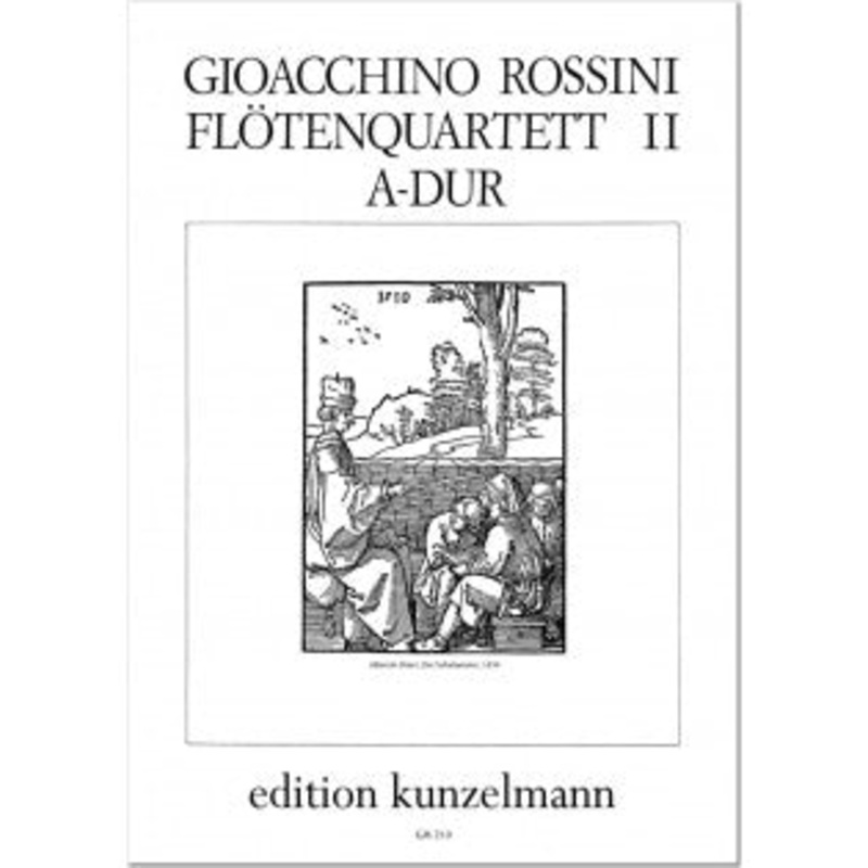 Flute Quartet No. 2 in A (Flute, Violin, Viola, Cello)