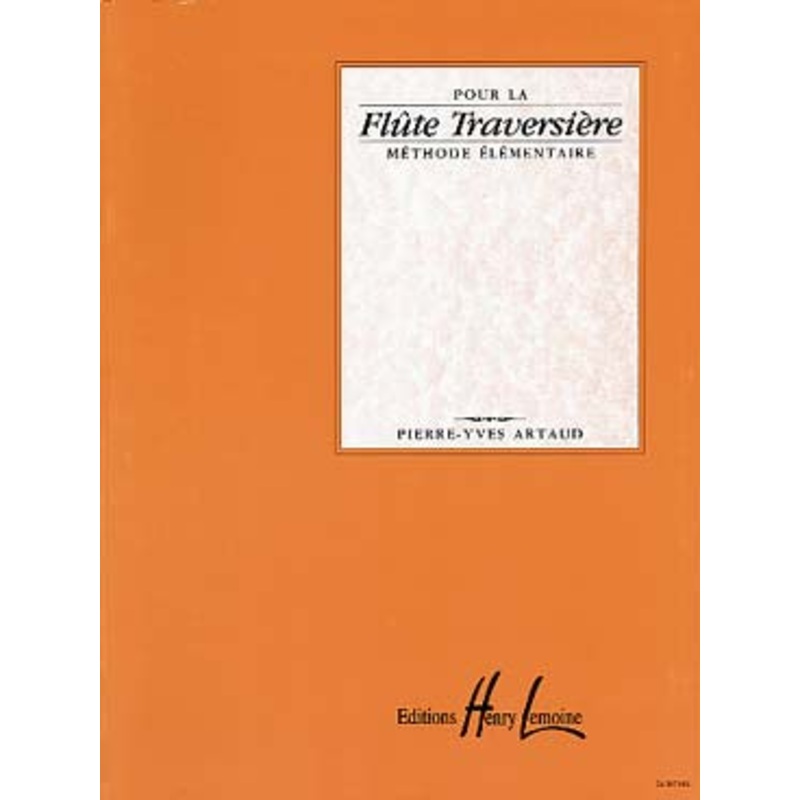Mthode lmentaire de flte (Studies and Etudes)
