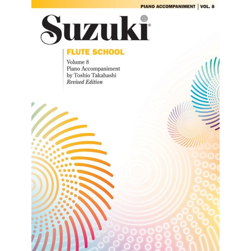 Suzuki Flute School: Piano Part, Volume 8 (Studies and Etudes)