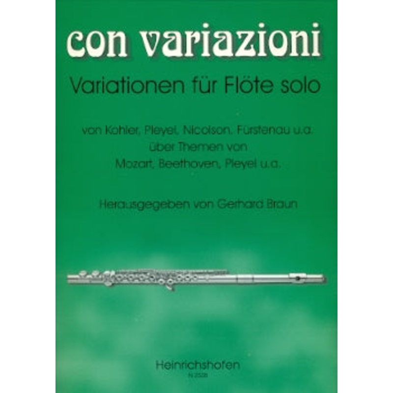 Con Variazioni, Vol. 1 (Flute Alone)