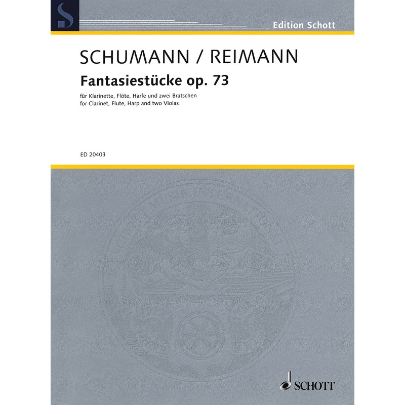 Fantasiestcke, Op. 73 (flute, clarinet, harp, 2 violas)