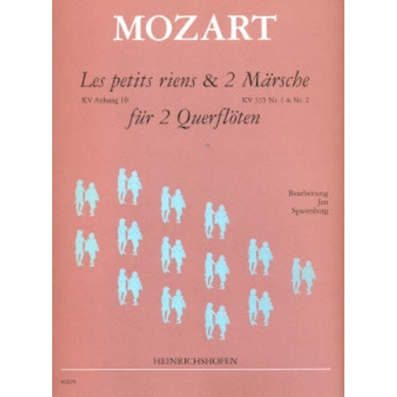 Les Petits Riens, K.Anh.10 & Marches (2) K335 Nos. 1 & 2 (Two Flutes)