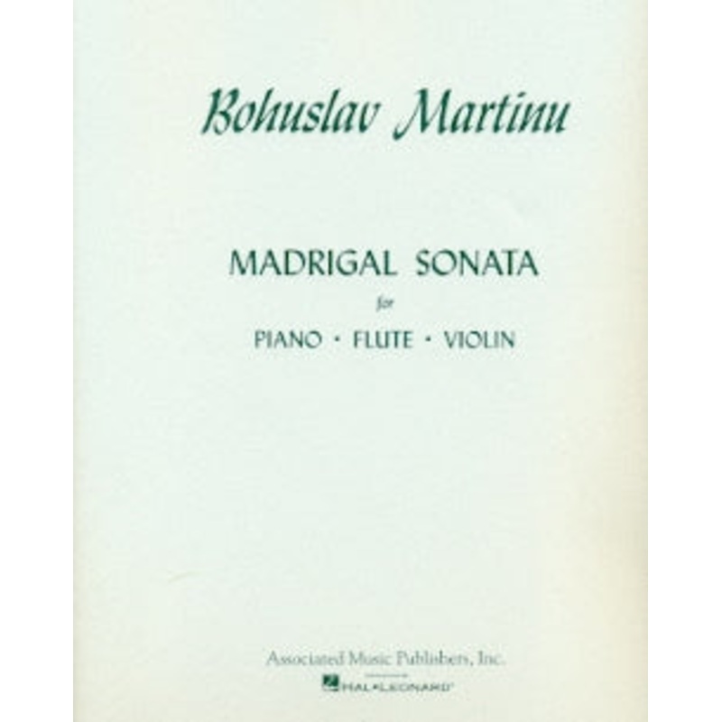 Madrigal Sonata (Flute, Violin, Piano)