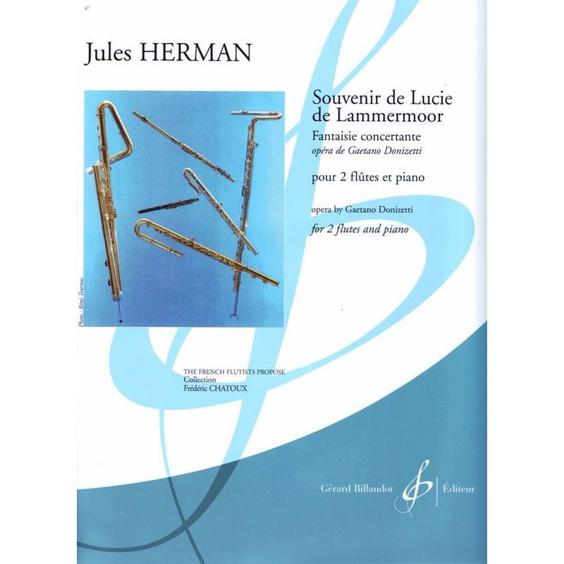 Souvenir De Lucie De Lammermoor (2 flutes)