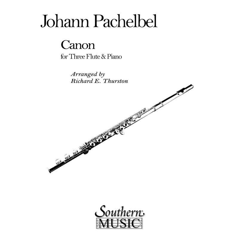 Canon (Three Flutes and Piano)