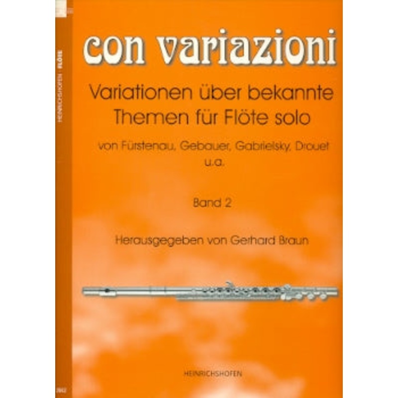 Con Variazioni, Vol. 2 (Flute Alone)