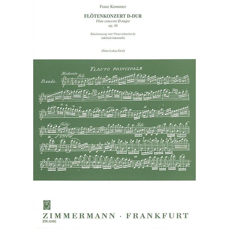 Concerto in D major, Op. 44 (Flute and Piano)