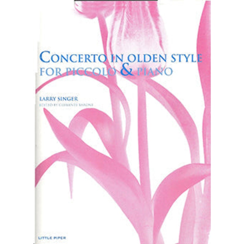 Concerto in Olden Style (Piccolo and Piano)