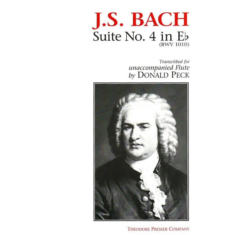 Suite No. 4 In Eb, BWV 1010 (Flute Alone)