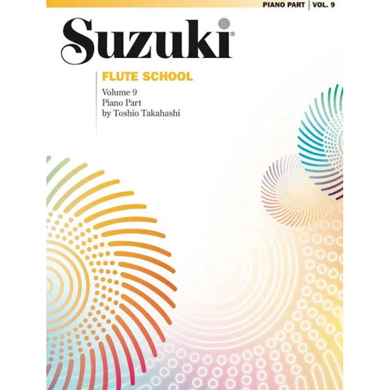 Suzuki Flute School: Piano Part, Volume 9 (Studies and Etudes)