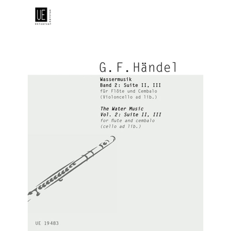 Water Music, Suites 2 & 3 (Flute and Piano)