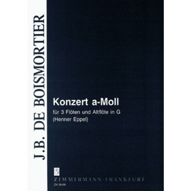 Concerto in A minor (Mixed Flute Quartet)