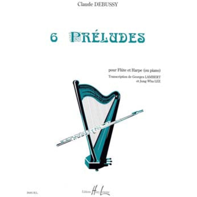 Prludes (6) (Flute and Piano or Harp)