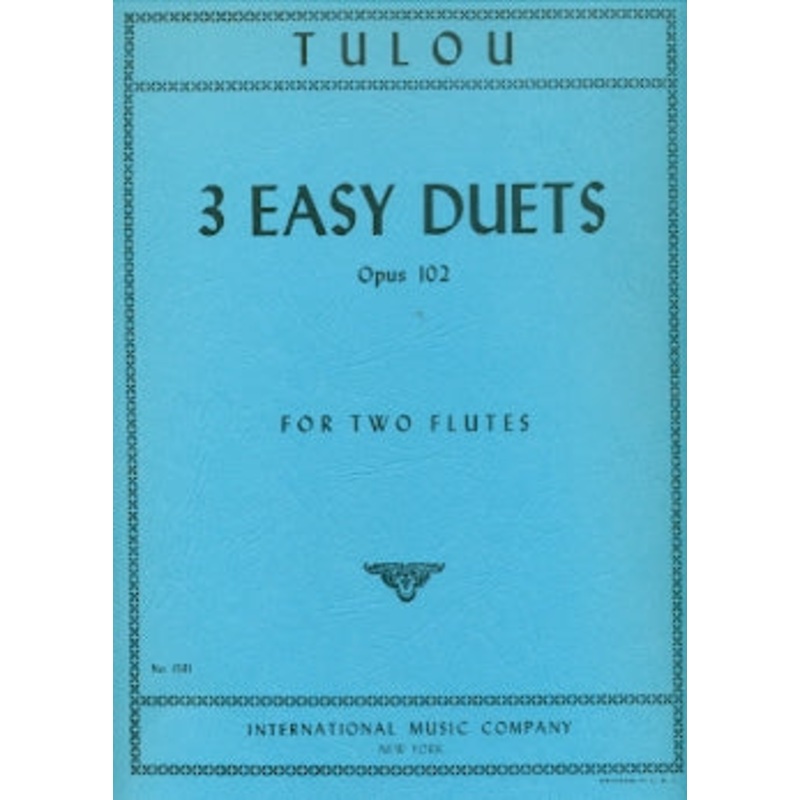 Three Easy Duets, Op. 102