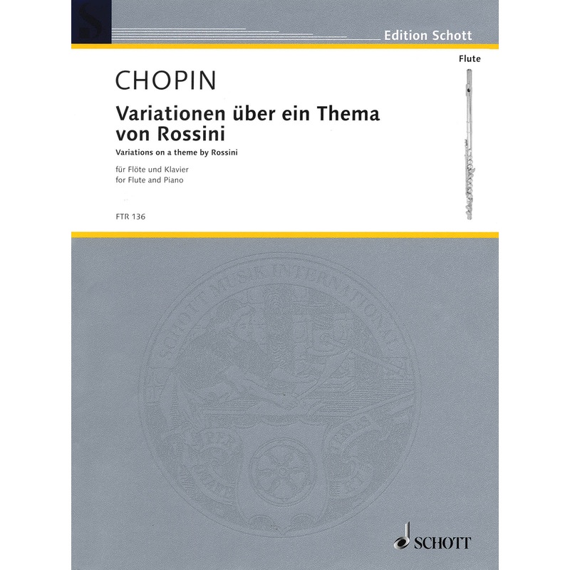 Variations on a Theme by Rossini from the Opera La Cenerantola (Flute and Piano)