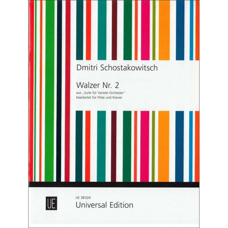 Walzer Nr. 2 from Suite for Variety Orchestra (Flute and Piano)