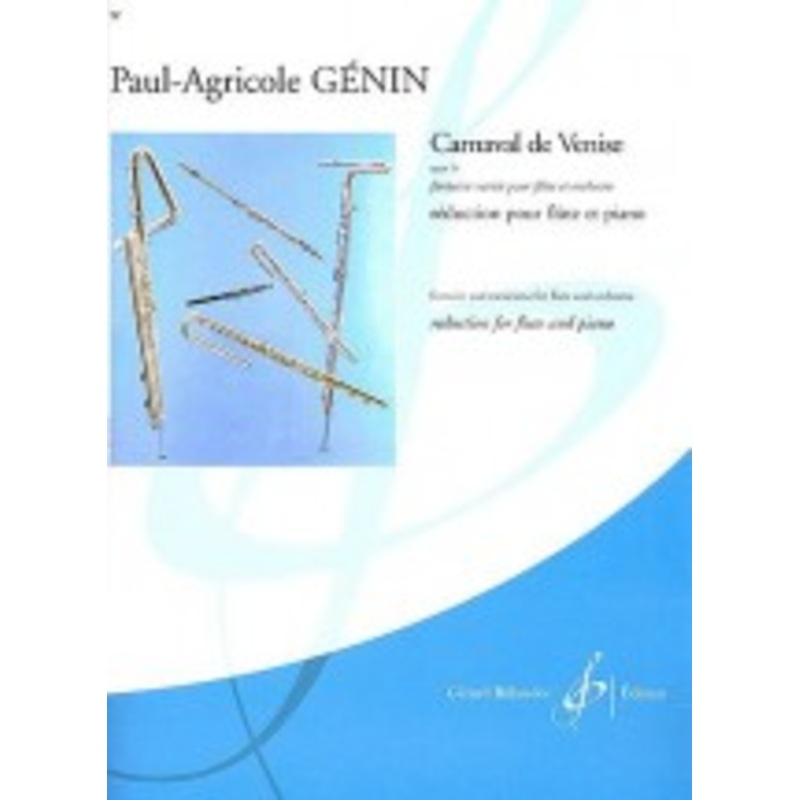 Carnaval De Venise, Op. 14 (flute and piano)