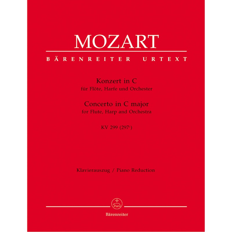 Concerto in C Major, K. 299 for Flute and Harp (Flute, Harp, Piano)