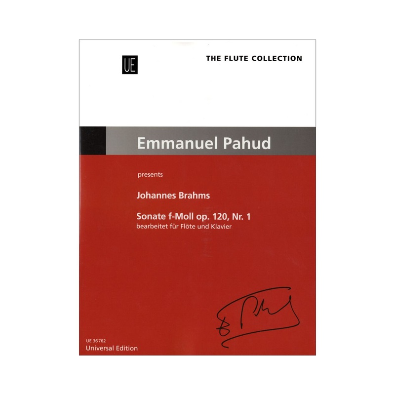 Sonate f-Moll Op. 120, No. 1 (Flute and Piano)