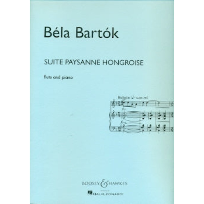 Suite Paysanne Hongroise (Flute and Piano)