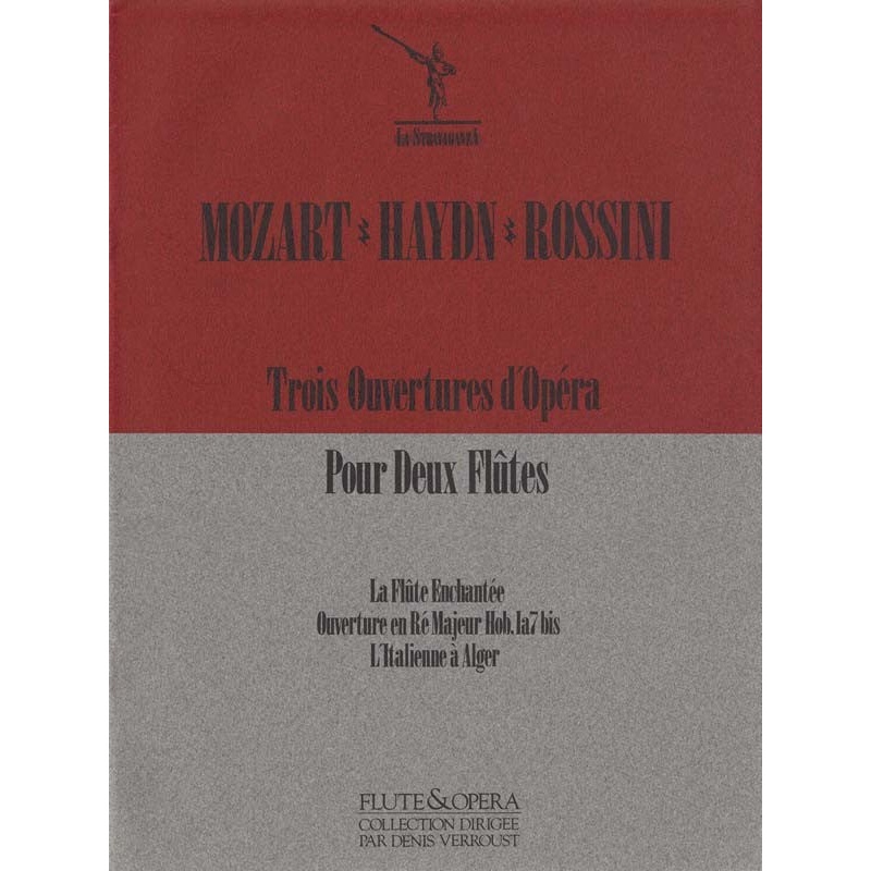 3 Opera Overtures (2 flutes)